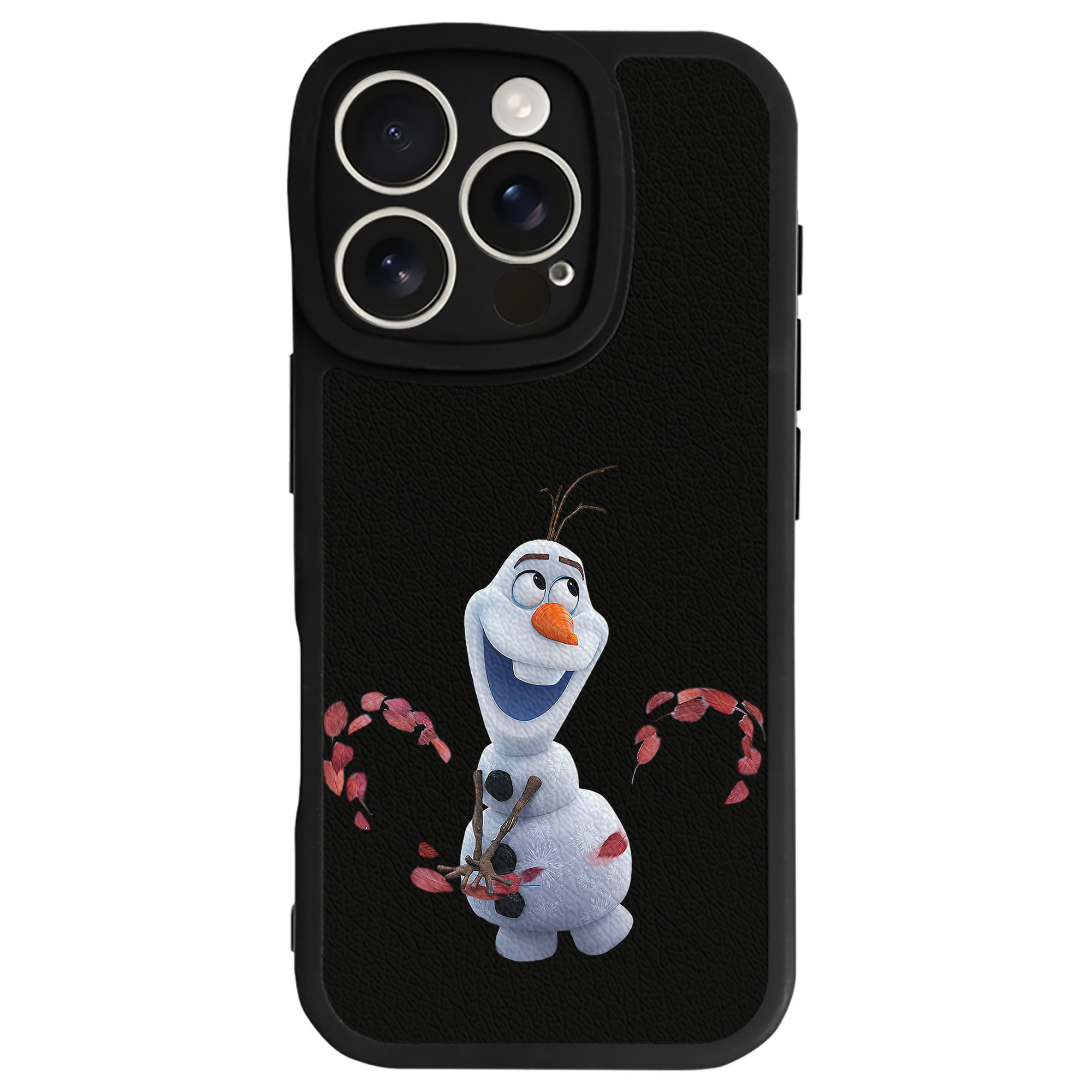 （画像用） アナと雪の女王 アンナ エルサ Frozen Anna Elsa 【iPhone 16シリーズ対応】シリコンスマホケース（レザー調） 材質：シリコン